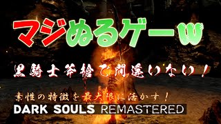 DarkSouls 番外編04話【黒騎士斧槍✖アイテム999使用バグで無双！自重知らずの実況⁉】