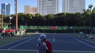 三好健太 早大 VS韓成民 慶大 王座決勝 2015