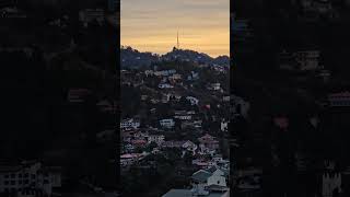 Mussoorie view from Hotel || #mussoorie #travel ##shorts