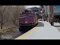 mbta commuter rail one number 192 going to north station from beverly