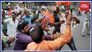 West Bengal Poll Violence: BJP Rally Attacked In Raiganj City, TMC Blamed