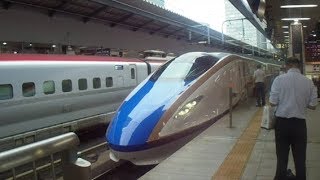 北陸新幹線　かがやき号　E7系　東京駅発車