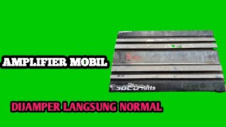 CARA SERVIS AMPLIFIER MOBIL!!SUARA KECIL