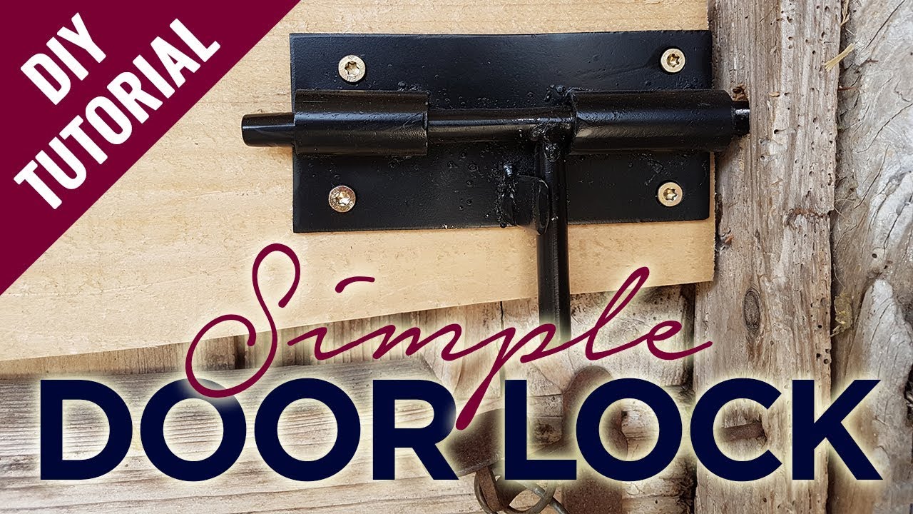 Diy Door Lock Youtube