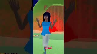 Hantu Bhoot MiO Scare Twist😨 Sakura School Simulator Horror Ding Dong #shorts #viral #sojamere