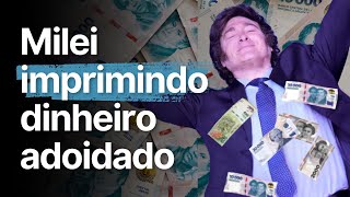 Milei traiu os liberais e imprimiu mais dinheiro que nunca?