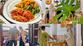 #dailyvlog HOMEBODY DIARIES/24 HOURS WITH ME/BISTIK AYAM ALA SOLARIA/RUTINITAS HARIAN IRT/GROCERIES