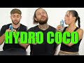 Drinking HYDRO COCO for first time (Coconut water)