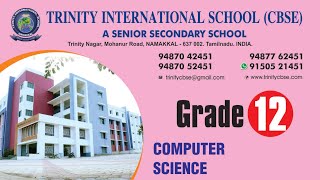 GRADE XII COMPUTER SCIENCE - CHAPTER 4- USING PYTHON LIBRARIES