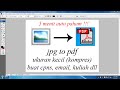 cara mengubah file jpg menjadi pdf ukuran kecil menggunakan photoshop