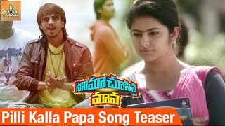 Cinema Chupista Maava Movie | Pilli Kalla Papa Song Teaser | Raj Tarun | Avika Gor | Lucky Media