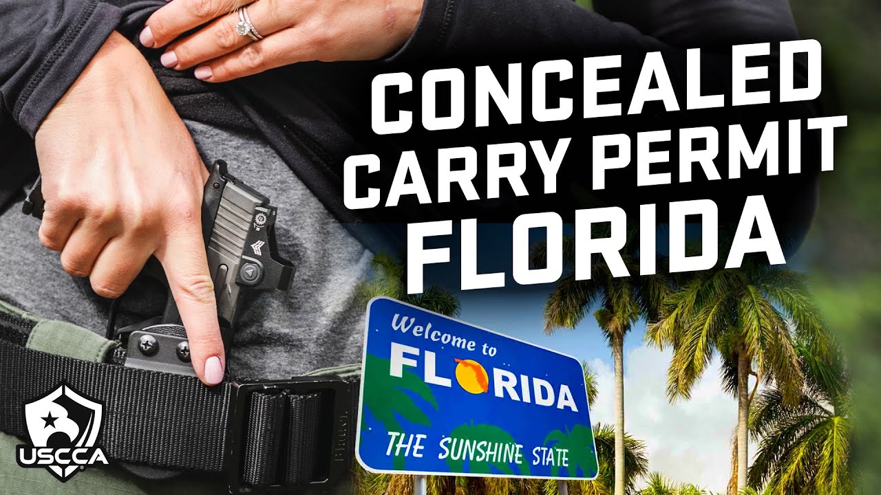 How To Get Your Concealed Carry In Florida - YouTube