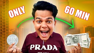 Turning RS 1 into RS 1000 in 60 Minutes Challange