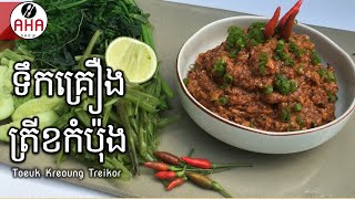 AHA 04: ទឹក​គ្រឿង​ត្រីខ​កំប៉ុង​ | Toeuk Kroeung TreiKor