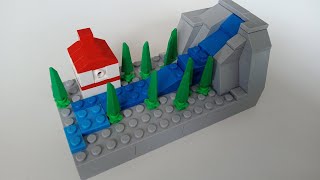 Lego landscape puzzle