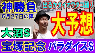 くず競馬 宝塚記念 パラダイスS 大沼S