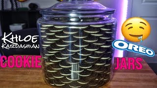 HOW TO MAKE THE KHLOE KARDASHIAN COOKIE JARS | MIXXER'S WORLD