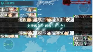 【艦これ】15春イベE6　甲16回目②（最終形態、ボスA勝利）