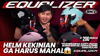 REKOMENDASI HELM KEKINIAN BUDGET 200RIBUAN - SERTIFIKASI SNI | SHEL EQUALIZER | UNBOXING DAN REVIEW