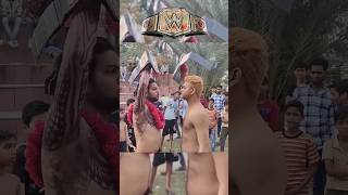 Roman Reigns vs Cody Rhodes 🤯 | WrestleMania 40 | WWE At Public 🤩 #shorts #viralshorts