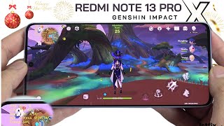 Xiaomi Redmi Note 13 Pro Genshin Impact Gaming test | Snapdragon 7s Gen 2, 120Hz Display