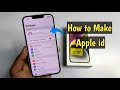 How to create Apple ID | Create new Apple ID for Apple devices | Apple ID kaise baneye