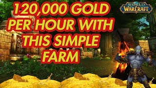 World Of Warcraft 120k PER HOUR GOLD FARM