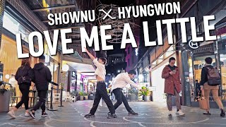 [KPOP IN PUBLIC] [ONE TAKE] SHOWNU X HYUNGWON (셔누X형원) - Love Me A Little Dance Cover in Australia