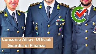 Concorso Allievi Ufficiali Guardia di Finanza 2023 – 69 posti – Anche per civili diplomati