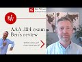 AAA J24 exam - Ben's review