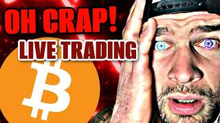 I'M ABOUT TO LOSE IT ALL! IT'S NOW OR NEVER! Live Bitcoin Trading!!!!