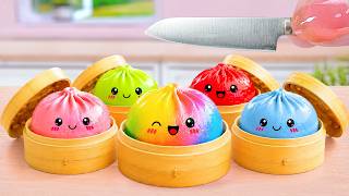 Wow Dumpling Squishy ❤️ Want A Miniature Cute Octopus Dumpling Japanese Style 🏮 Tina Mini Cooking