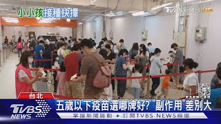 幼兒莫德納7月中下旬開打! 打哪一牌才好...醫師分析｜TVBS新聞