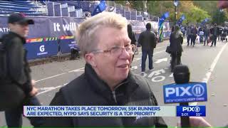 Street closures and heightened security ahead of NYC Marathon where 55,000 runners expected