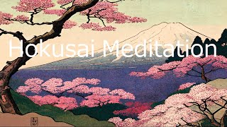 Meditation Music Hokusai in Japan