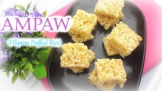 Ampaw (Filipino Puffed Rice)