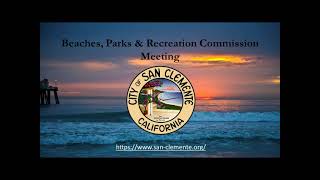 Beaches Parks and Recreation Commission Meeting December 17, 2024