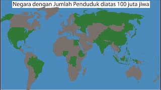 Negara Dengan Jumlah Penduduk Terbesar