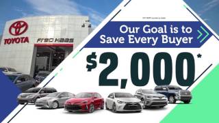 Fred Haas Toyota World - 1 For Everyone - RAV4 Specials