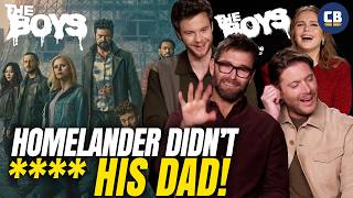 Homelander Didnt **** His Dad!  The Boys Season 5 Cast Drop Bombshells In Our Wild New Interview!