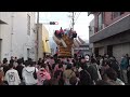 新居浜太鼓祭り2023　一宮神社　久保田太鼓台