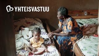 Yhteisvastuu 2021: 80-vuotias Elizabeth sinnittelee pakolaisena Ugandassa