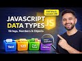 JavaScript Data Types Explained | Strings, Numbers, Booleans & More | Lesson 39 (2026)