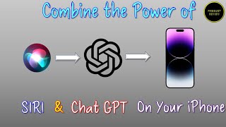 Create a Shortcut to use SIRI to Access Chat GPT on your iPhone!