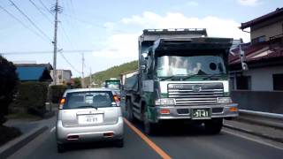 [東日本大震災1か月後]国道45号 JR気仙沼線沿い02 陸前横山→陸前戸倉 Rikuzen-Yokoyama→Rikuzen-Togura JR Kesennuma Line 2011.04.24