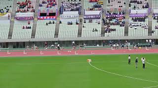 【第100回関西インカレ】 女子400mH(0.762m/35.00m)決勝