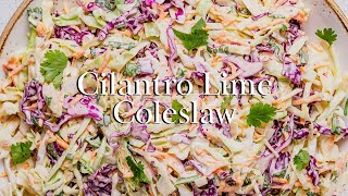 Cilantro Lime Coleslaw