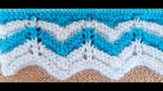 Zig-Zag Knitting Pattern