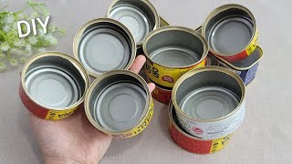 It's So Beautiful ! Superb idea you've never seen with Tin cans - Home decor ideas - DIY Upcycling