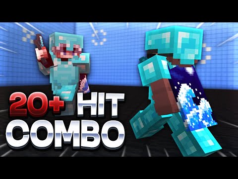 HOW THE COMBO LOCK FUNCTION WORKS! Get 20+ hit combos! (Minecraft PvP Tutorial)